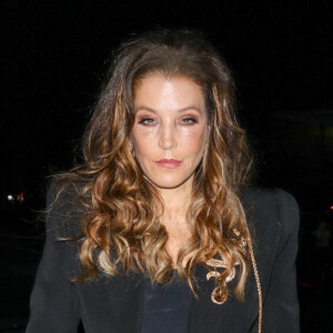 Exclusif - Lisa Marie Presley assiste à la célébration de l'anniversaire d'Elvis à West Hollywood.