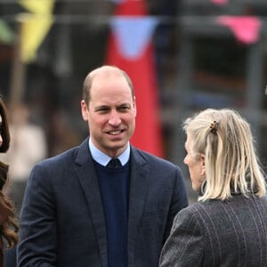 Le prince William, prince de Galles, et Catherine (Kate) Middleton, princesse de Galles, arrivent pour visiter le National Maritime Museum Cornwall à Falmouth, Royaume Uni, le 9 février 2023.