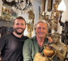 Paul Azzopardi (Affaire conclue) avec son fils Alban sur Instagram