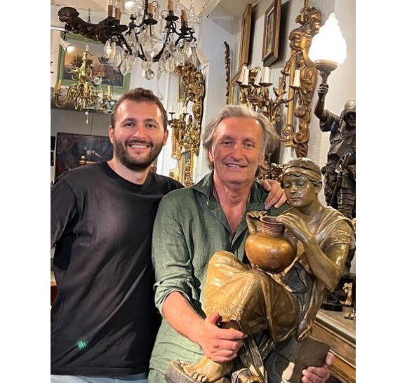 Paul Azzopardi (Affaire conclue) avec son fils Alban sur Instagram
