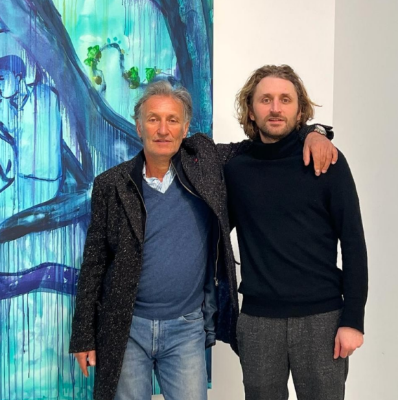 Paul Azzopardi (Affaire conclue) avec son fils Florian sur Instagram