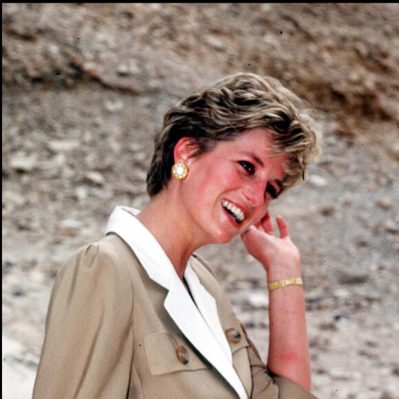 Lady Diana en Egypte - 1992