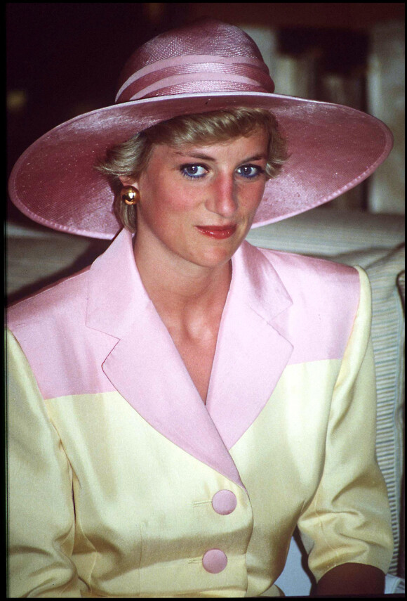 Lady Diana en Egypte - 1992