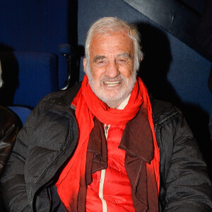 Exclusif - Jean-Paul Belmondo au concert de Charles Aznavour au Palais des Sports à Paris, le 21 décembre 2016. © Guirec Coadic/Bestimage 