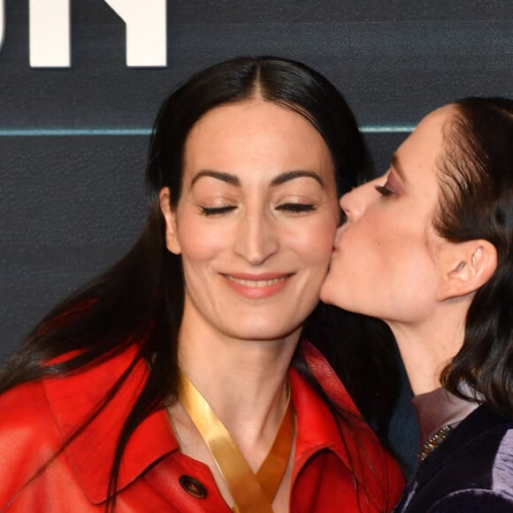 Laetitia Eido et Eva Green - Avant-première de la série "Liaison" sur Apple TV+ au Publicis Drugstore à Paris, le 12 février 2023. © Veeren/Bestimage