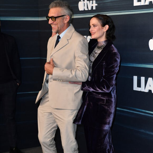 Vincent Cassel, Eva Green - Avant-première de la série "Liaison" sur Apple TV+ au Publicis Drugstore à Paris, le 12 février 2023. © Veeren/Bestimage