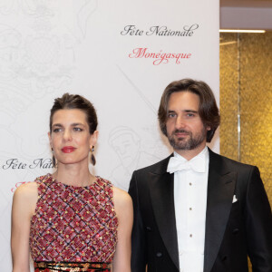 Charlotte Casiraghi et Dimitri Rassam - Arrivées à la soirée de gala de la Fête Nationale Monégasque au Grimaldi Forum le 19 novembre 2022. © Olivier Huitel / Pool Monaco / Bestimage 