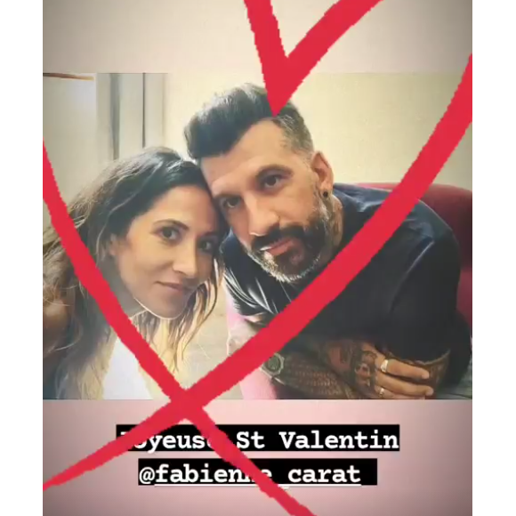 Fabienne Carat fête sa première Saint-Valentin avec son compagnon Alain - Instagram