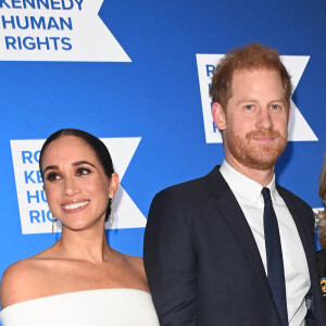 Le prince Harry et Meghan Markle - Photocall de la soirée de gala Robert F Kennedy Human Rights à New York le 6 décembre 2022. 