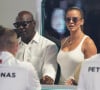 Ne souhaitant pas que le scandale ne prenne en importance, Michael Jordan va décider de payer une certaine somme à Karla Knafel
Michael Jordan et sa femme Yvette Prieto lors du Grand Prix de Formule 1 (F1) de Miami, le 8 mai 2022.