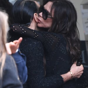 Victoria Beckham lors de l'hommage rendu à Vivienne Westwood et à son héritage en la cathédrale Southwark à Londres, Royaume Uni, le 16 février 2023.