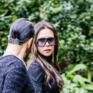 Victoria Beckham lors de l'hommage rendu à Vivienne Westwood et à son héritage en la cathédrale Southwark à Londres, Royaume Uni, le 16 février 2023.