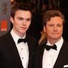 Nicholas Hoult et Colin Firth à la remise des BAFTA, à Londres, le 21 février 2010 !