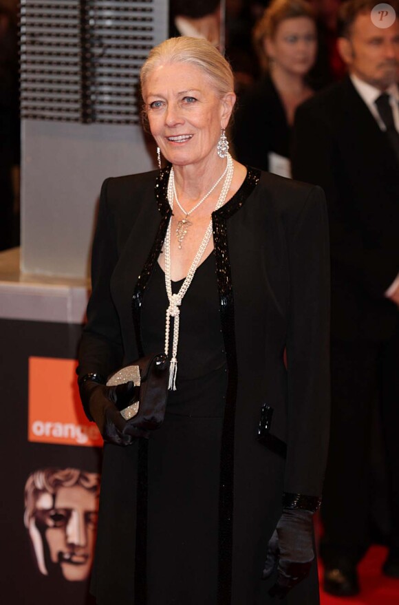Vanessa Redgrave à la remise des BAFTA, à Londres, le 21 février 2010 !