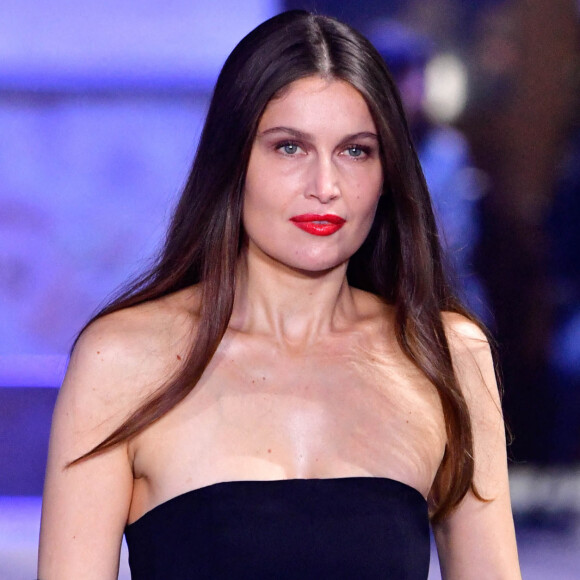 Laetitia Casta - Défilé de mode prêt-à-porter automne-hiver 2022/2023 AMI lors de la fashion week de Paris. Le 19 janvier 2022 