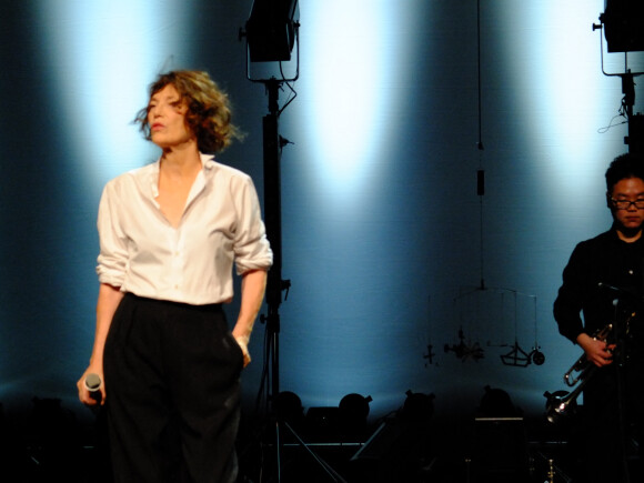 Exclusif - Jane Birkin en concert "Jane Birkin chante Serge Gainsbourg via Japan" a l'opera Garnier de Monte-Carlo le 09/02/2013 