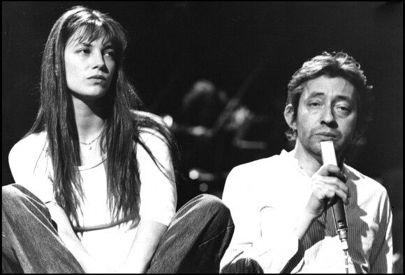 Serge Gainsbourg et Jane Birkin à la télévision le 1er mai 1975