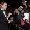 Le prince William fait ses débuts de président de la cérémonie des Bafta, à Londres, le 21 février 2010 !