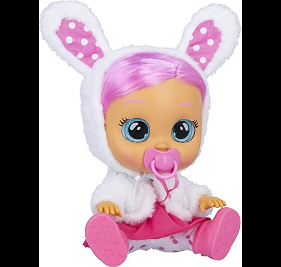 Quoi de plus mignon qu'un bébé transformé en lapin comme ce poupon Cry Babies Dressy Coney le lapin
