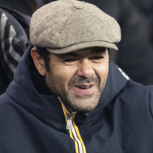 Jamel Debbouze - People au match de Ligue 1 Uber Eats "PSG contre Nice (0-0)" au Parc des Princes à Paris le 1er décembre 2021. © Cyril Moreau/Bestimage 