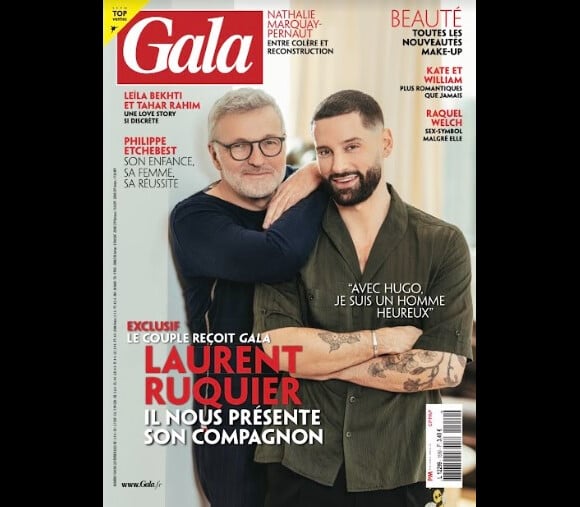 Couverture du nouveau numéro de Gala.