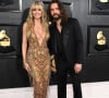 Heidi Klum et son mari Tom Kaulitz - Photocall de la cérémonie des 65ème Grammy Awards à Los Angeles le 5 février 2023. 