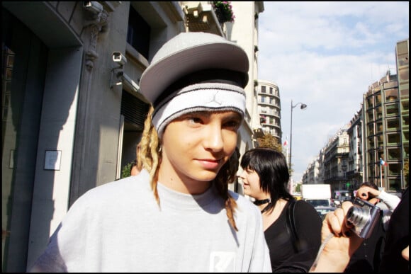 Tom Kaulitz à Paris à Paris le 26 septembre 2006.