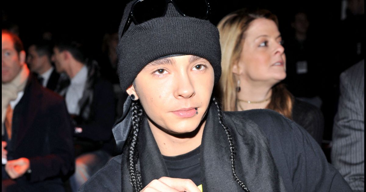 Tom Kaulitz au défilé de mode Dsquared à Milan le 19 janvier 2010