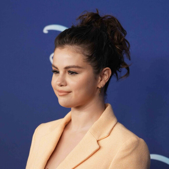 Selena Gomez au photocall de "Disney Upfront" à New York, le 17 mai 2022. 