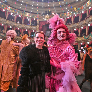 Retour du Grand Bal du Veglione à l'Opéra de Nice pour le 150eme Carnaval de Nice, le 25 février 2023. © Bruno Bebert / Bestimage
