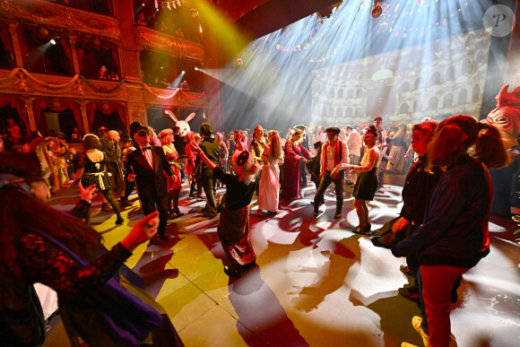 Retour du Grand Bal du Veglione à l'Opéra de Nice pour le 150eme Carnaval de Nice, le 25 février 2023. © Bruno Bebert / Bestimage