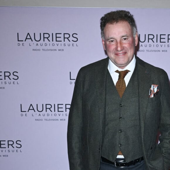 Pierre Sled - 28ème cérémonie des Lauriers de l'Audiovisuel au théâtre Marigny à Paris le 20 février 2023.  © Coadic Guirec/Bestimage 