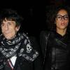 Ronnie Wood et sa nouvelle petite amie, la ravissante Ana Araujo, à Londres, le 19 février 2010 !