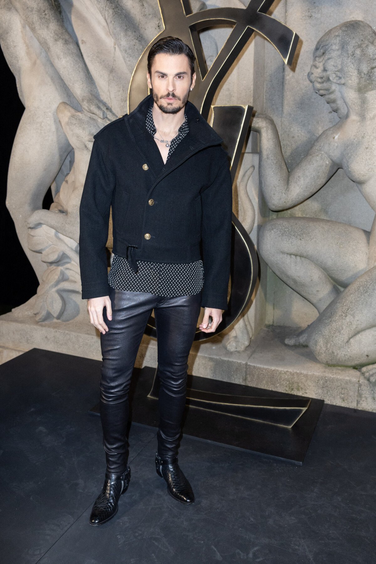 Photo : Baptiste Giabiconi - Photocall Du Défilé De Mode Prêt-à-porter ...