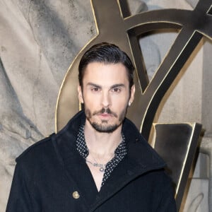 Baptiste Giabiconi - Photocall du défilé de mode prêt-à-porter automne-hiver 2023/2024 "Saint Laurent" lors de la Fashion Week de Paris. Le 28 février 2023 © Olivier Borde / Bestimage