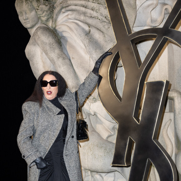 Rossy de Palma - Photocall du défilé de mode prêt-à-porter automne-hiver 2023/2024 "Saint Laurent" lors de la Fashion Week de Paris. Le 28 février 2023 © Olivier Borde / Bestimage 