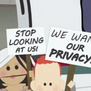 Selon certaines sources, elle aurait finalement abandonné.
Capture d'écran d'un épisode de South Park parodie Meghan Markle et le prince Harry dans le dernier épisode "The Worldwide Privacy Tour". © Comedy Central/JLPPA/Bestimage 