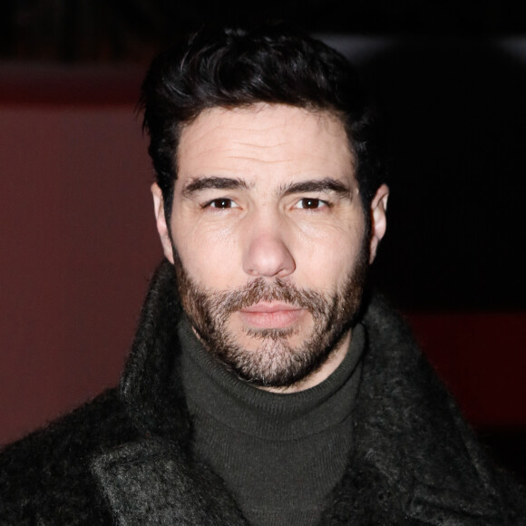 Semi-exclusif - Tahar Rahim - Front Row au défilé Marcia prêt-à-porter automne-hiver 2023/2024 lors de la Fashion Week de Paris (PFW), au Garage Amelot, à Paris, France, le 1er mars 2023. © Christophe Clovis/Bestimage