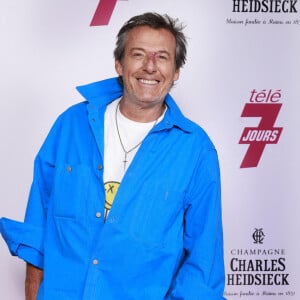 Fous amoureux l'un de l'autre, ils s'adressent parfois de tendres messages sur les réseaux sociaux.
Exclusif - Jean-Luc Reichmann - Soirée "Télé 7 Jours Summer Party" au restaurant "Monsieur Bleu" à Paris le 14 juin 2022. © Christophe Aubert via Bestimage