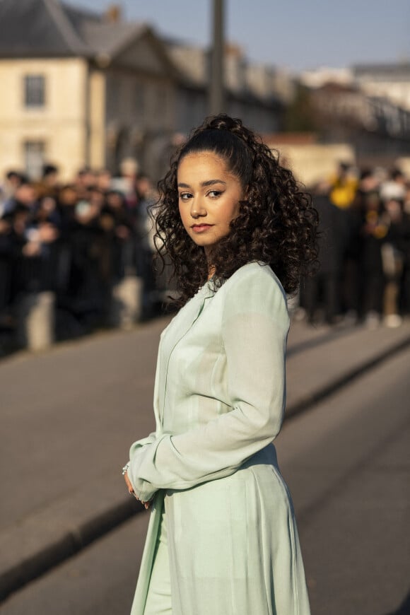 Léna Situations (Léna Mahfouf) - Défilé Givenchy prêt-à-porter automne-hiver 2023-2024 lors de la Fashion Week de Paris, le 2 mars 2023.