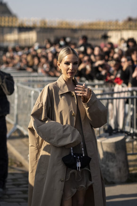 Leonie Hanne - Défilé Givenchy prêt-à-porter automne-hiver 2023-2024 lors de la Fashion Week de Paris, le 2 mars 2023.