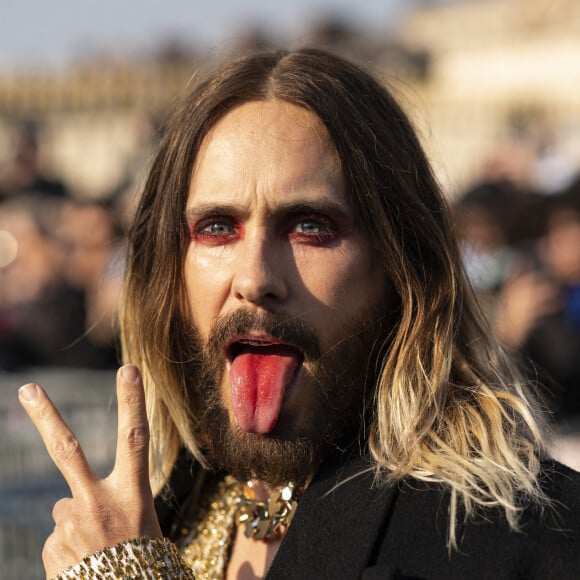 Cet évènement incroyable a réuni un nombre impressionnant de célébrités.
Jared Leto - Défilé Givenchy prêt-à-porter automne-hiver 2023-2024 lors de la Fashion Week de Paris, le 2 mars 2023.