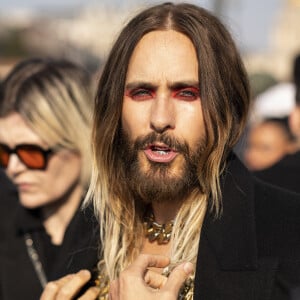 Jared Leto - Défilé Givenchy prêt-à-porter automne-hiver 2023-2024 lors de la Fashion Week de Paris, le 2 mars 2023.