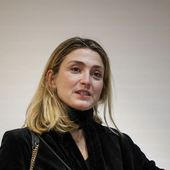 Julie Gayet lors de la présentation du film "Un beau matin" lors du festival "1ers plans" à Angers le 22 janvier 2023. © Laeticia Notorianni/Bestimage