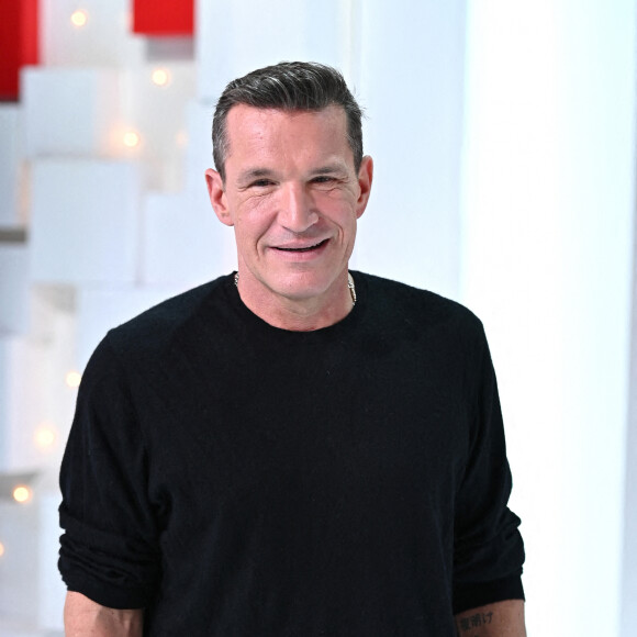 Exclusif - No Web - Benjamin Castaldi lors de l'enregistrement de l'émission "Vivement Dimanche spéciale Yves Montand" au Studio Gabriel à Paris, présentée par M.Drucker et diffusée le 14 novembre sur France 2. Le 28 octobre 2021 © Guillaume Gaffiot / Bestimage