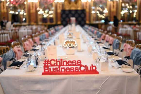 Exclusif - Ambiance - Déjeuner du Chinese Business Club à l'occasion de la Journée Internationale des Droits des Femmes à l'InterContinental Opéra à Paris le 7 mars 2023. © Rachid Bellak/Bestimage