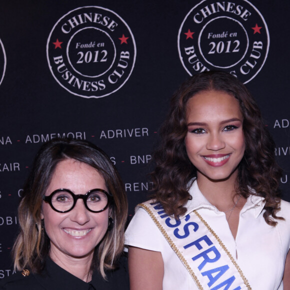 Exclusif - Alexia Laroche-Joubert, Indira Ampiot (Miss France 2023), Sylvie Tellier - Déjeuner du Chinese Business Club à l'occasion de la Journée Internationale des Droits des Femmes à l'InterContinental Opéra à Paris le 7 mars 2023. © Rachid Bellak/Bestimage