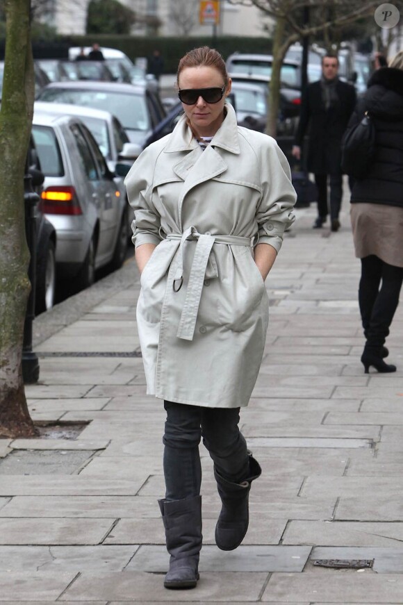 Stella McCartney à Londres, le 23 février 2010