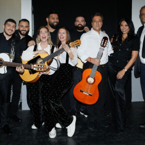 Exclusif - Les Frangines, Chico et les Gypsies, Anggun, Antoine Duléry - Backstage - Enregistrement de l'émission "La boîte à secrets 16", présentée par F.Bollaert et diffusée le 10 mars sur France 3 © Christophe Clovis / Bestimage