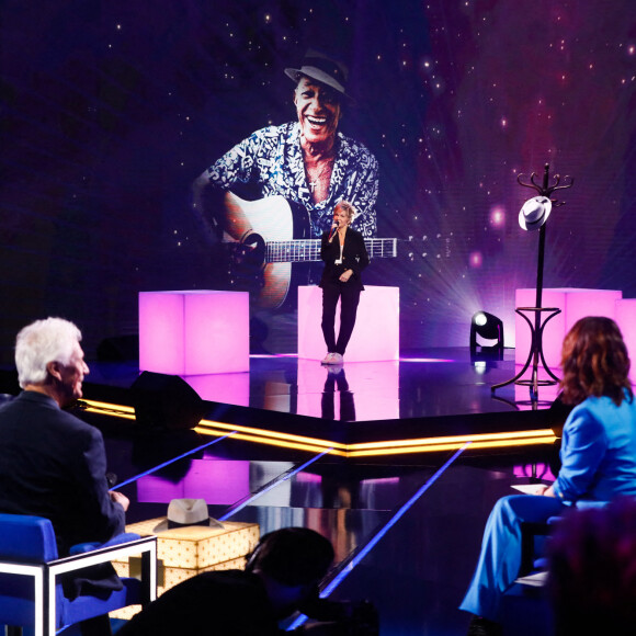 Exclusif - Véronique Jannot - Surprises - Enregistrement de l'émission "La boîte à secrets 16", présentée par F.Bollaert et diffusée le 10 mars sur France 3 © Christophe Clovis / Bestimage